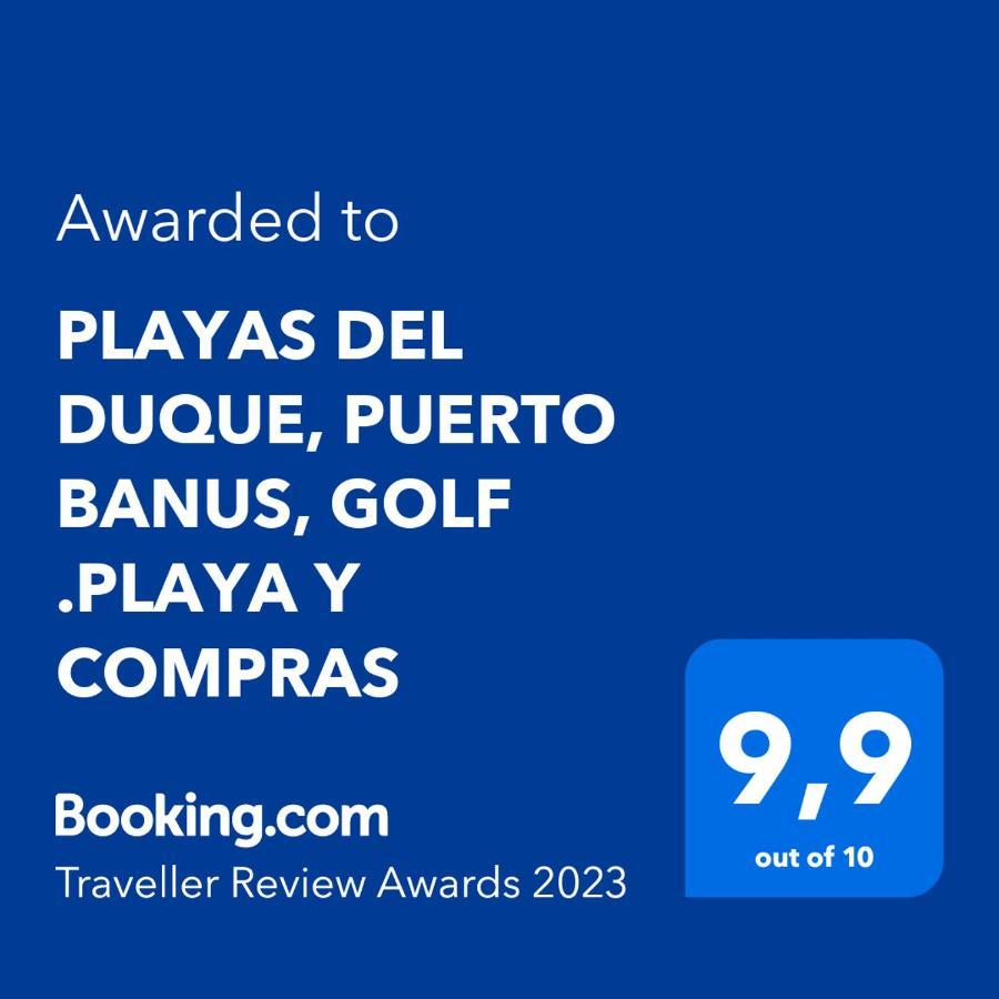 Playas Del Duque, Puerto Banus, Golf .Playa Y Compras Lejlighed Marbella Eksteriør billede